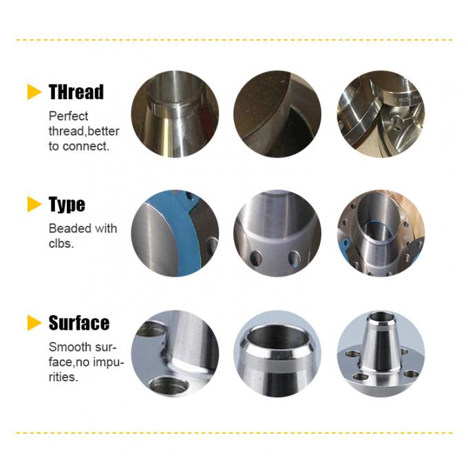 المعدنية الزلقة على فليانج الاتصال النحاس والنيكل الفليانج ASTM B466 UNS C70600 الحجم 1
