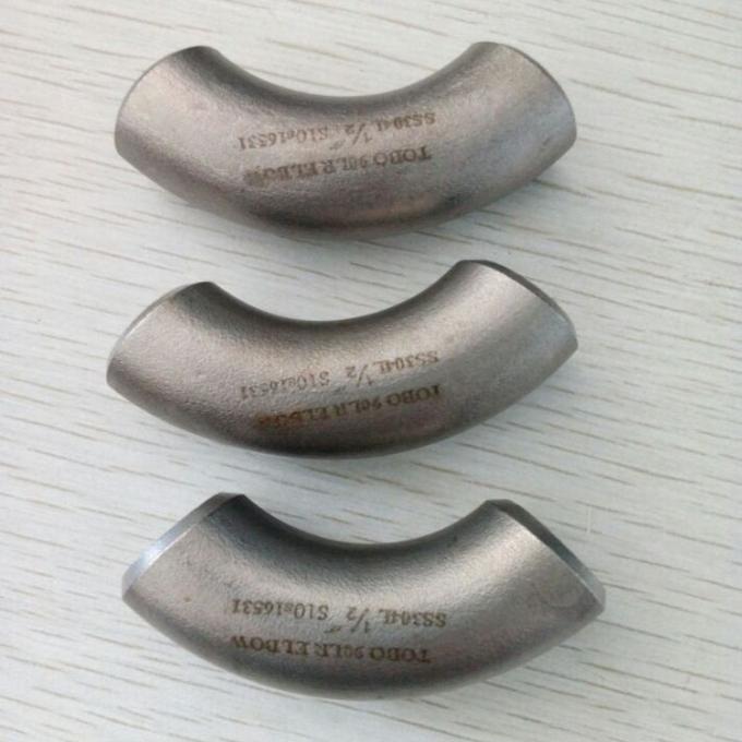 الميتال B363-WPT12 SMLS LR BW ASME-B16.9 SCH80 1" أنابيب الفولاذ المقاوم للصدأ 0