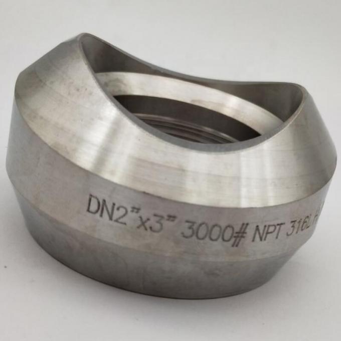 لوازم أنابيب ذات أسلاك عالية الضغط ASTM A105/A350 1" 3000LB LF2 0