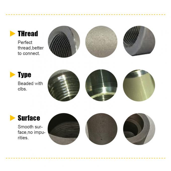 لوازم أنابيب ذات أسلاك عالية الضغط ASTM A105/A350 1" 3000LB LF2 3