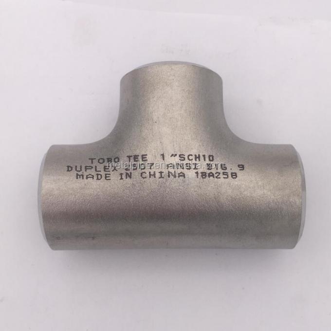 الميتال هاستيلوى C276 ASME B16.9 SCH40 نيكل سبيكة أنابيب الإضافات تخصيص Tee 2