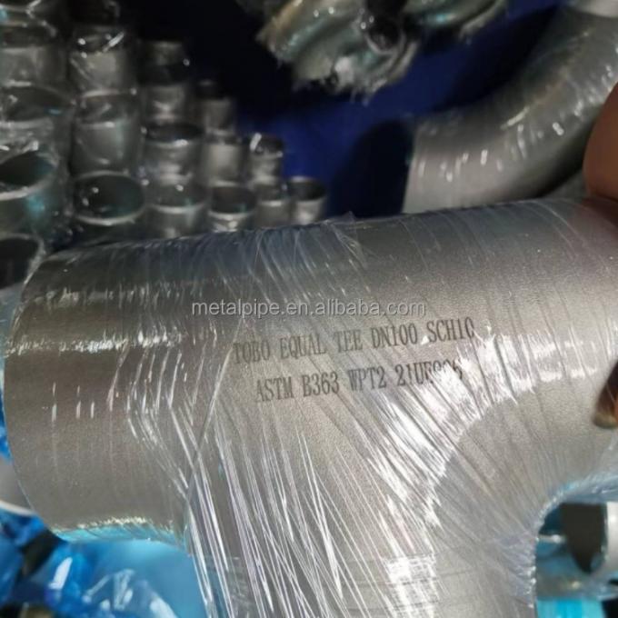 مصابيح الأنابيب المعدنية النحاس النيكل ASME B36.19 LR / SR 2 بوصة Sch10s 90 درجة مصابيح أنابيب الكوع 2