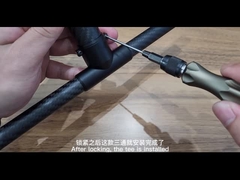 متعددة تناسب الألومنيوم أغطية الكوع وسادة المحملة مواسير الأنابيب