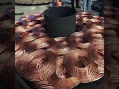 معدات أنابيب النقيال النحاسية المخصصة للجدار السميكة لأداء المبخر