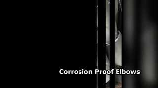 كوع النحاس والنيكل 9010 BW LR 45 90 درجة