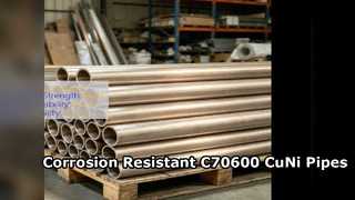 حل مقاوم للتآكل للأنابيب C70600 CuNi عالي الشد