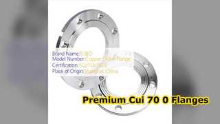 Cui 70 0 شفة اللحام ذات المقبس المزورة ASME B6 Cl 0