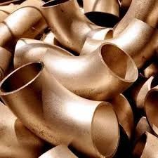 ASME B16.9 Class 150 90° LR Copper Nickel Elbow CuNi 90/10 C70600 Butt Weld Corrosion Resistant Fitting