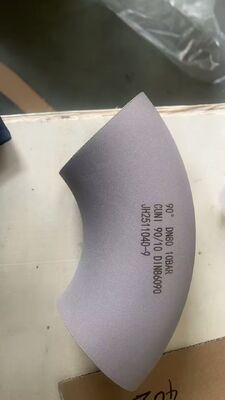 Welded Copper Nickel Elbow Customized Pipe Fitting for Industrial Fluid Transfer Applications and Corrosion Resistance
