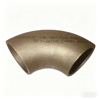 ASME B16.9 CuNi 90/10 Seamless Elbow DN15-DN500 Butt Weld Bend Offshore Pipe Fitting