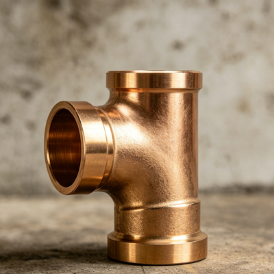 Factory Direct CuNi 70/30 Equal Tee Butt Weld Fitting NACE MR0175 Desalination