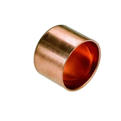 Custom Round Copper Pipe Cap ASME B16.22 Butt Weld Fitting High Pressure Resistance
