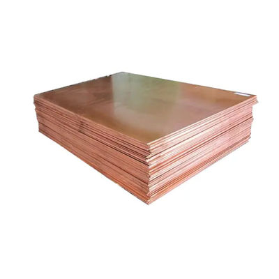 3 '' 1/2 '' 5mm النحاس والنيكل لوحة صفائح النحاس والنيكل الأحمر النقي