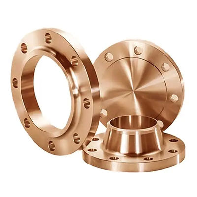 C70600 CuNi Weld Neck Flange ASME B16.5 High Pressure Marine Shipbuilding Fitting