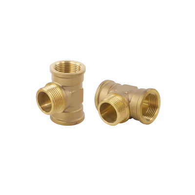 DIN 86088 أنابيب Tee متساوية DN15 - DN500 ASTM B466 UNS C70600 / 71500