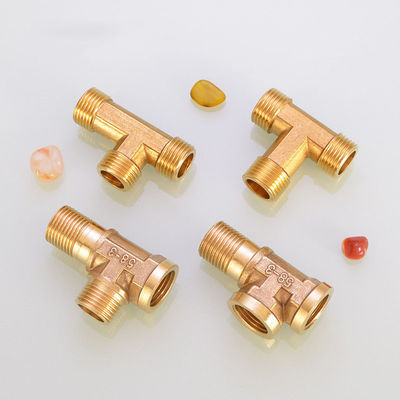 Threaded Connection Brass And Other Tees