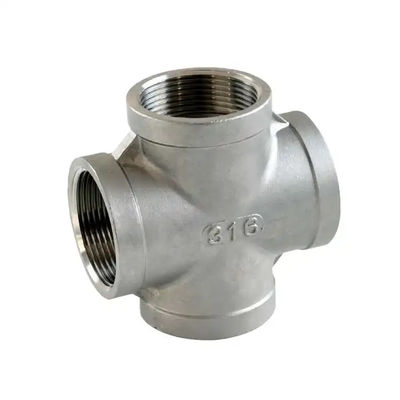 C70600 90/10 Copper Nickel Cross Pipe Fitting ANSI B16.9 1/2"-4" Industrial