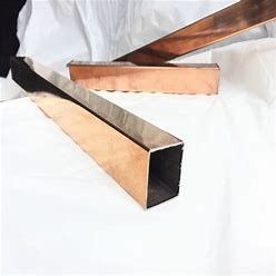 C70600 أنابيب نيكل النحاس - 99٪ نقية، 20mm/25mm مربع، 1/2mm-2mm سمك الجدار