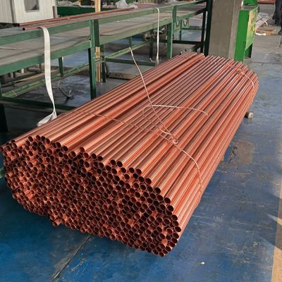 المصنع التوريد المباشر ASTM B280 C12000 1/2 1/4 أنبوب نحاس مكيف الهواء أنبوب نحاس