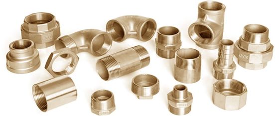 Threaded Copper Nickel Equal Tee ANSI/JIS/DIN for Water System