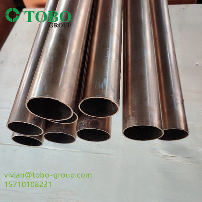 Grade C70600 Copper Nickel Pipe Featuring Smooth Surface and High Tensile Strength Suitable for Corrosion Resistant Systems