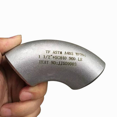 كوع ملولب من النحاس والنيكل بنصف قطر 1.5D – ASTM B466M