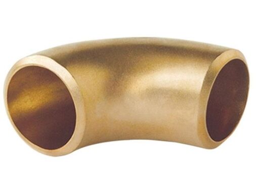 كوع CUNI ASTM B466 UNS C715000 1.5D 90 درجة 3 بوصة 10 بار