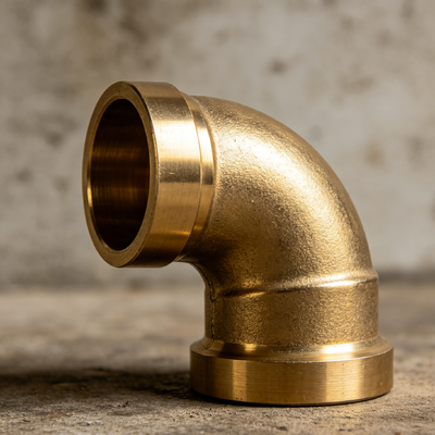 توفير المساحة CuNi 70/30 كوع تقليل النيكل النحاسي، 90° SW ASME B16.5