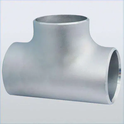 ASTM B466 Marine Grade Seawater Corrosion Proof Copper Nickel Equal Tee CuNi 90/10 C70600 Pipe Fitting