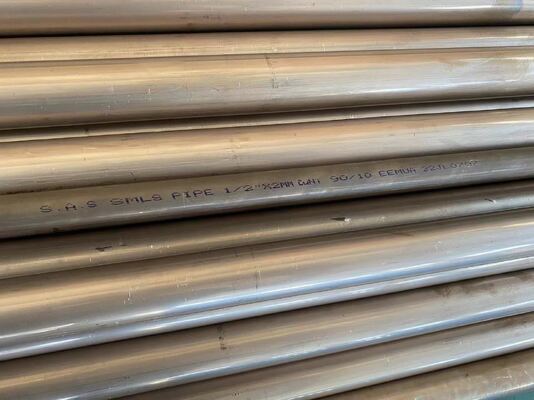Seamless CuNi C70600 Tube High Tensile Strength Corrosion Resistant Copper Nickel Pipe