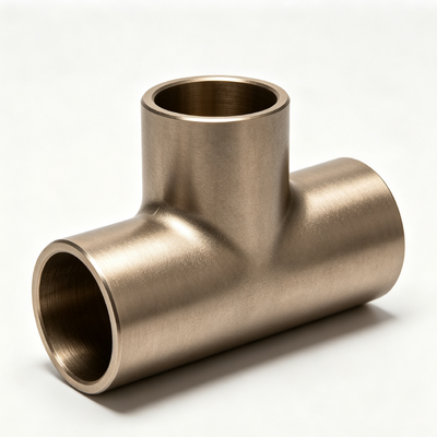 Forged CuNi 70/30 Copper Nickel Tee Seawater System Pipe Fitting ASME B16.5 Class150