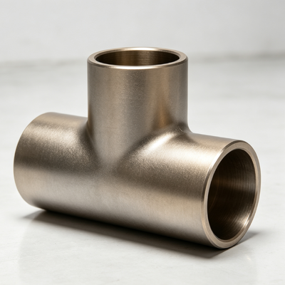 النحاس النيكل متساوية Tee CuNi 70/30 C71500 بوب لحام ملائم مقاوم للتآكل البحرية