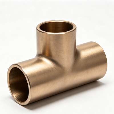 CuNi 70/30 Copper Nickel Tee Marine Grade Pipe Fitting ASME B16.5 Class150
